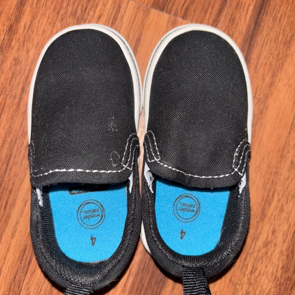 Stylish Black Kids Shoes